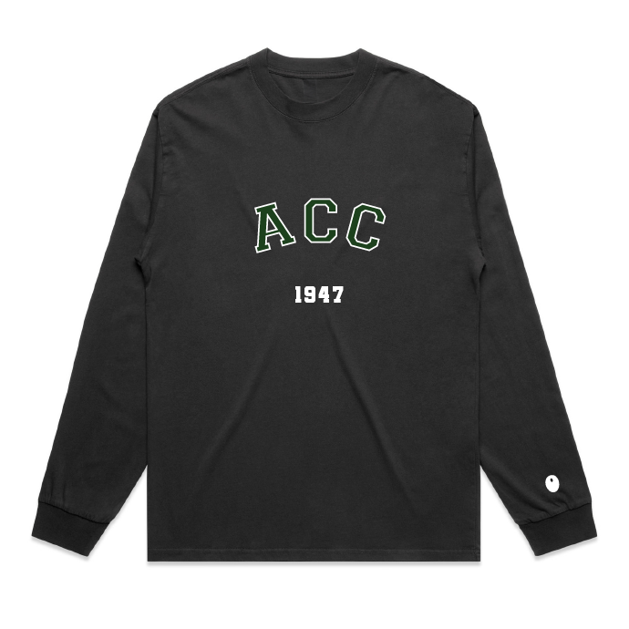 Avoncroft Long Sleeve T-Shirt - Off Black