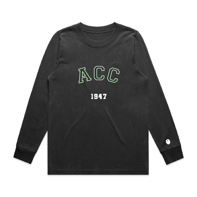 Avoncroft Long Sleeve T-Shirt - Off Black