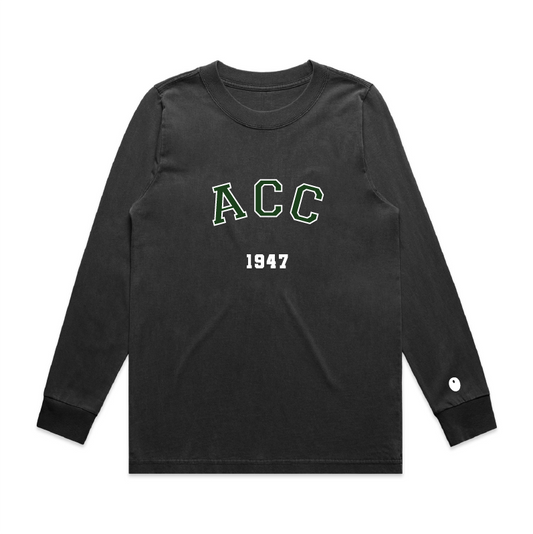 Avoncroft Long Sleeve T-Shirt - Off Black