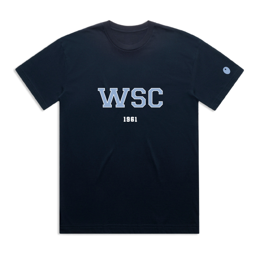 Woodbourne Sports Club T-Shirt - Navy / Blue