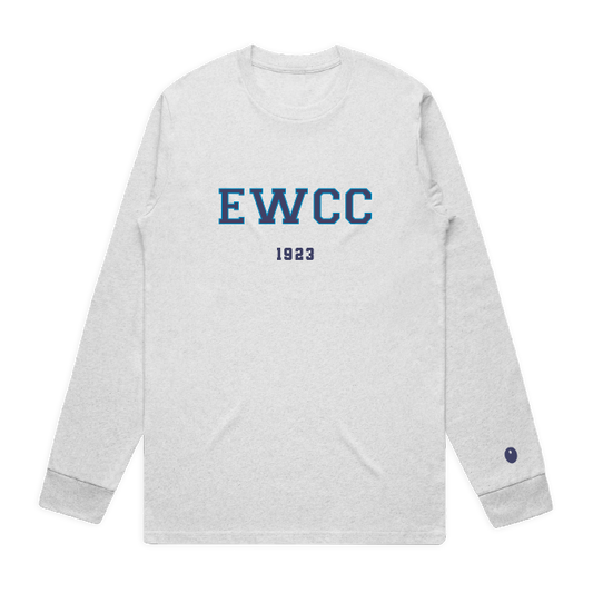 Exhall & Wixford CC Long Sleeve T-Shirt - Light Grey