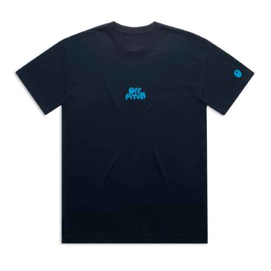 OffPitch X Exhall & Wixford CC T-Shirt - Navy