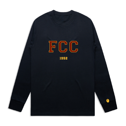 Fillongley CC Long Sleeve T-Shirt - Navy