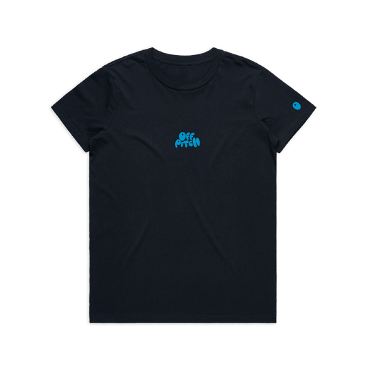 OffPitch X Exhall & Wixford CC T-Shirt - Navy