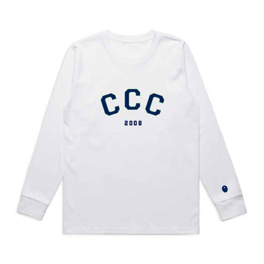 Childswickham CC Long Sleeve T-Shirt - White