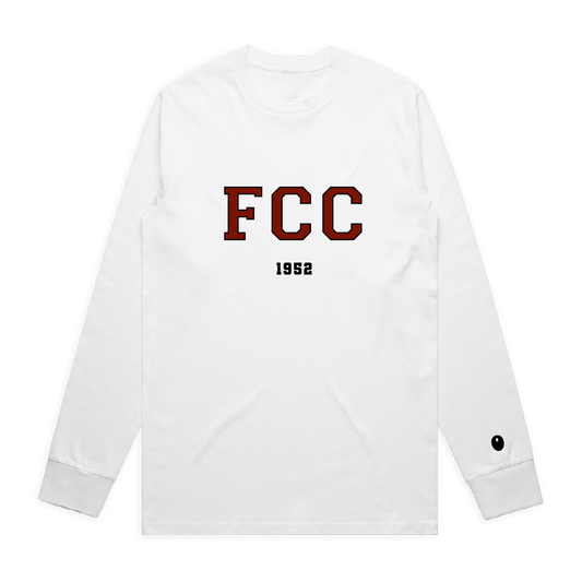 Fillongley CC Long Sleeve T-Shirt - White