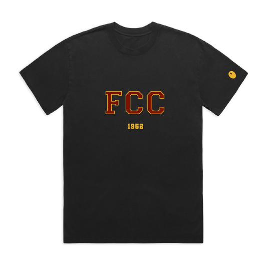 Fillongley CC T-Shirt - Off Black