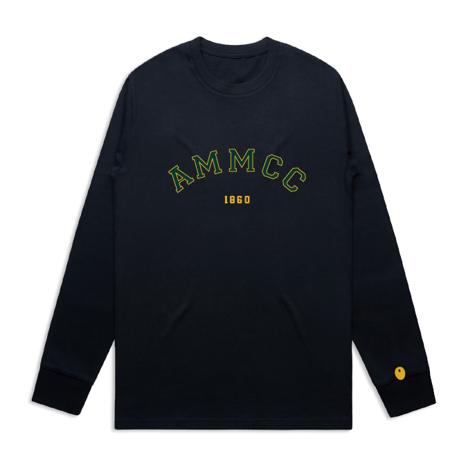 Ashorne & Moreton Morrell CC Long Sleeve T-Shirt - Navy
