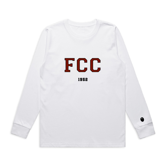 Fillongley CC Long Sleeve T-Shirt - White