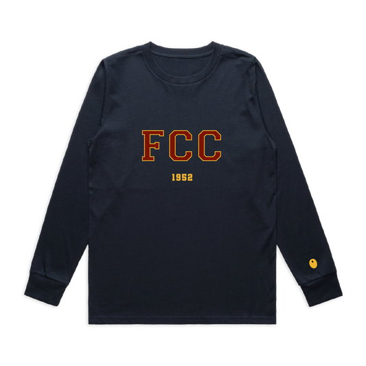Fillongley CC Long Sleeve T-Shirt - Navy