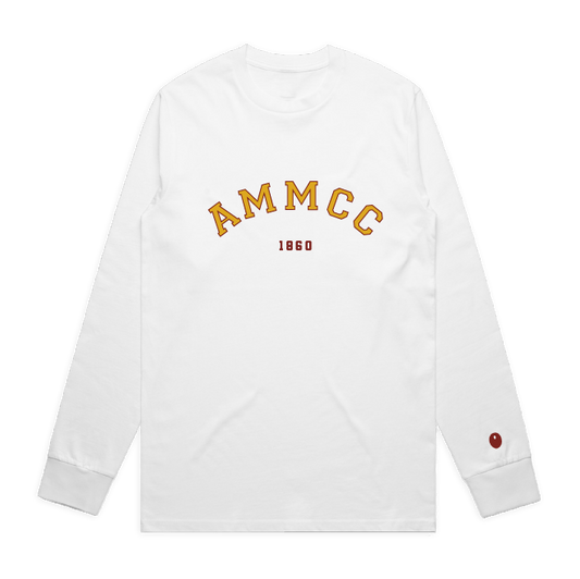 Ashorne & Moreton Morrell CC Long Sleeve T-Shirt - White