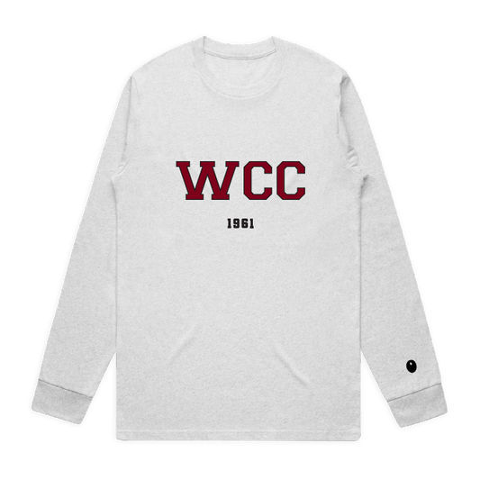 Woodbourne CC Long Sleeve T-Shirt - Light Grey