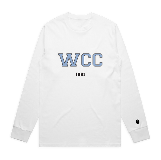 Woodbourne CC Long Sleeve T-Shirt - White