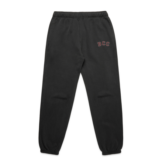 Bromsgrove Varsity Cuffed Sweatpants, Off Black