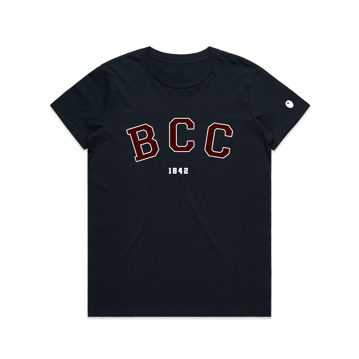 Bromsgrove Varsity Short Sleeve Tee, Navy Blue
