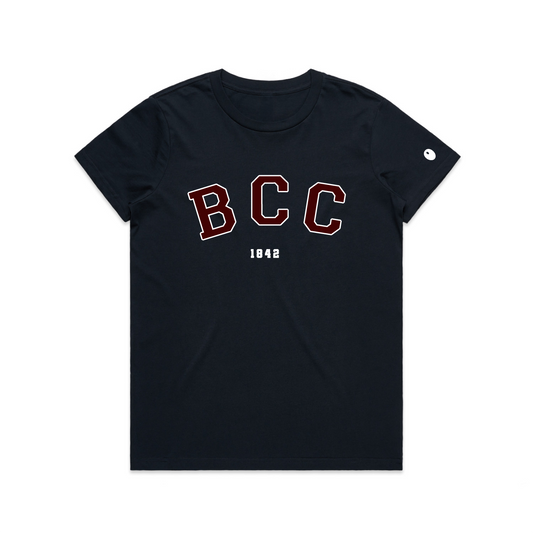 Bromsgrove Varsity Short Sleeve T-Shirt - Navy Blue