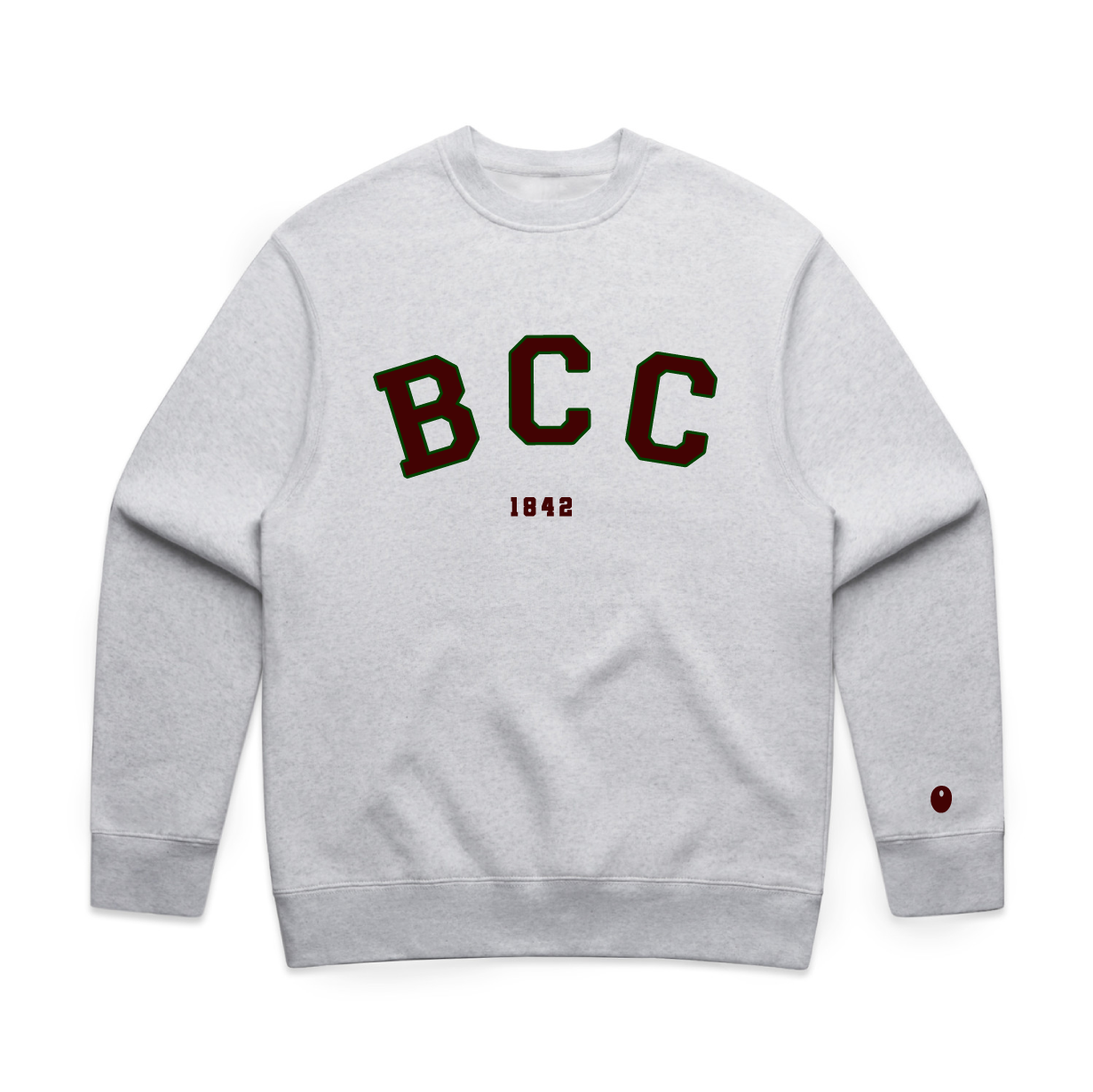 Bromsgrove Varsity Sweatshirt, Light Grey