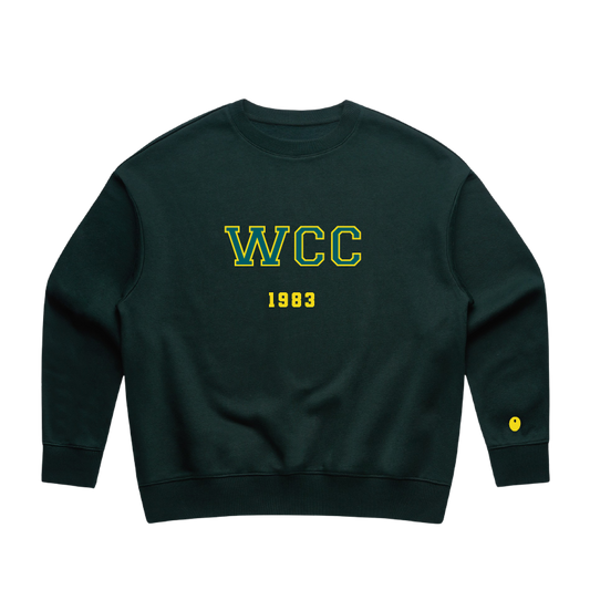 Worcester CC Sweatshirt - Bottle Green