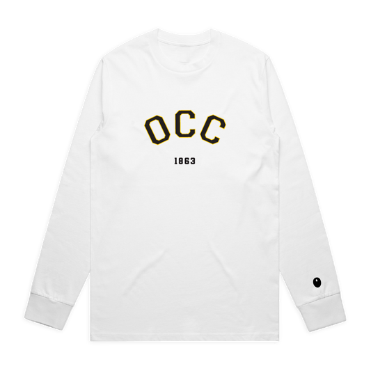 Ombersley CC Long Sleeve T-Shirt - White