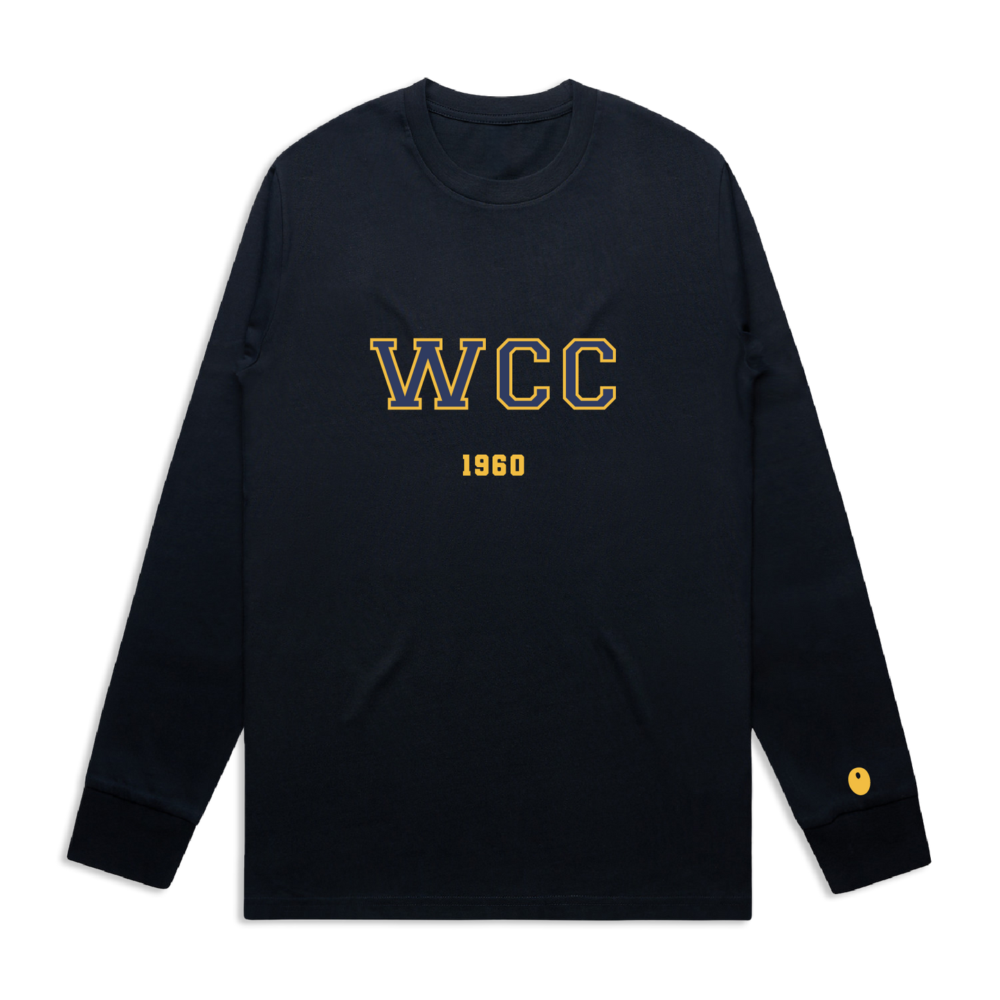 Warwick CC Long Sleeve T-Shirt - Navy