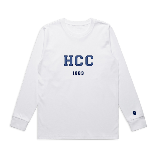 Himley CC Long Sleeve T-Shirt - White