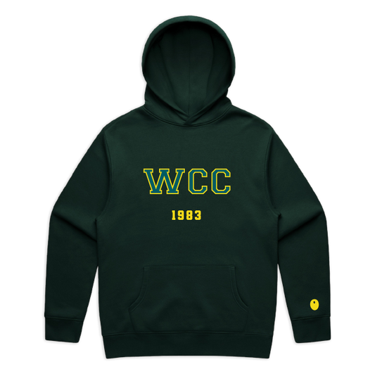 Worcester CC Hoodie - Bottle Green