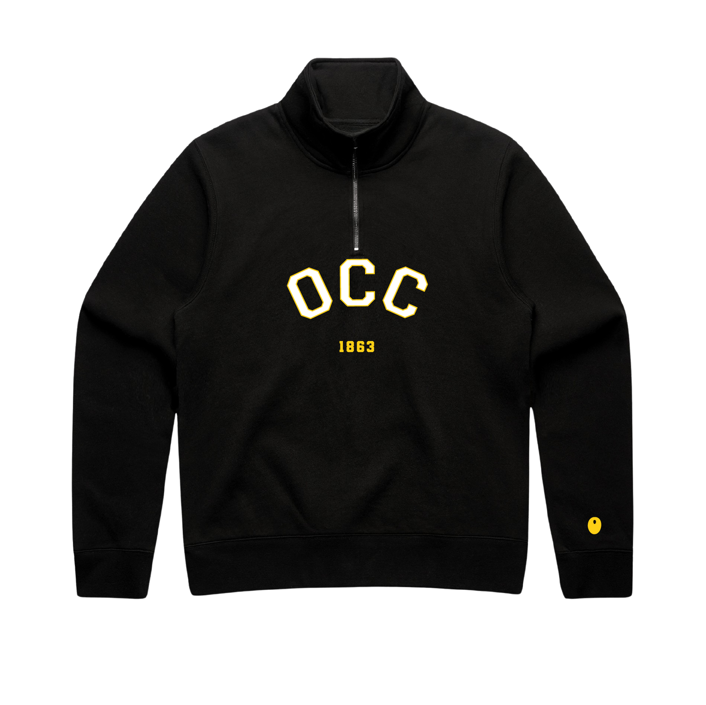 Ombersley CC Half Zip Sweatshirt - Black