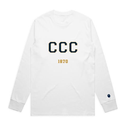 Coseley CC Long Sleeve T-Shirt - White