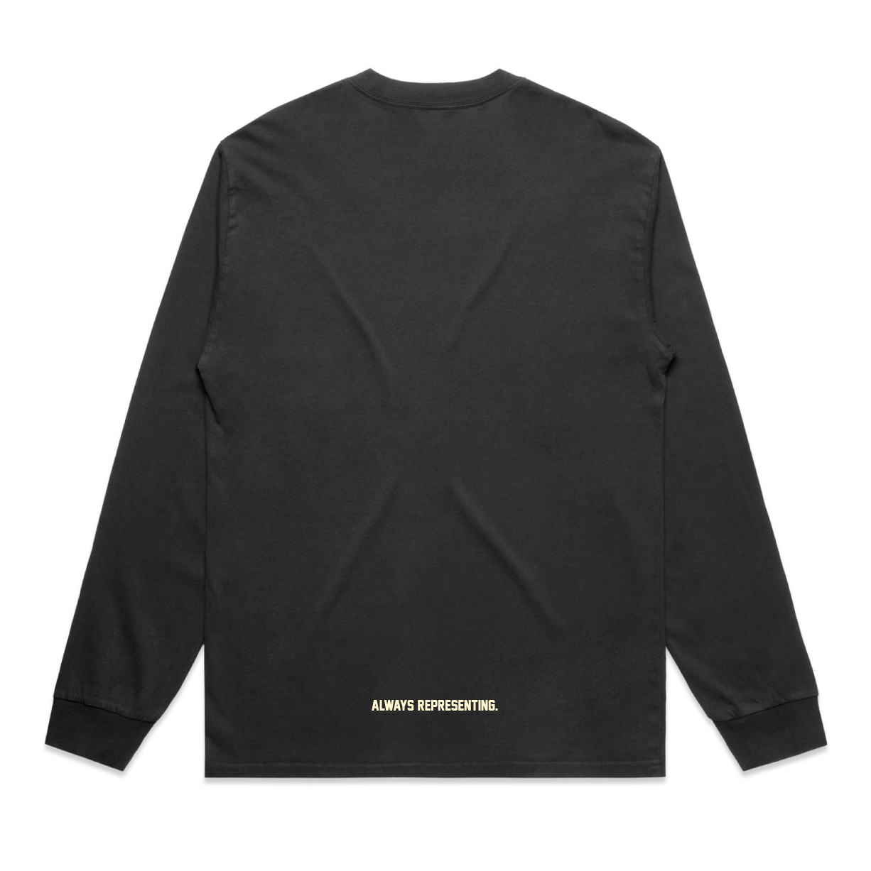 OPSC Long Sleeve Tee, Off Black