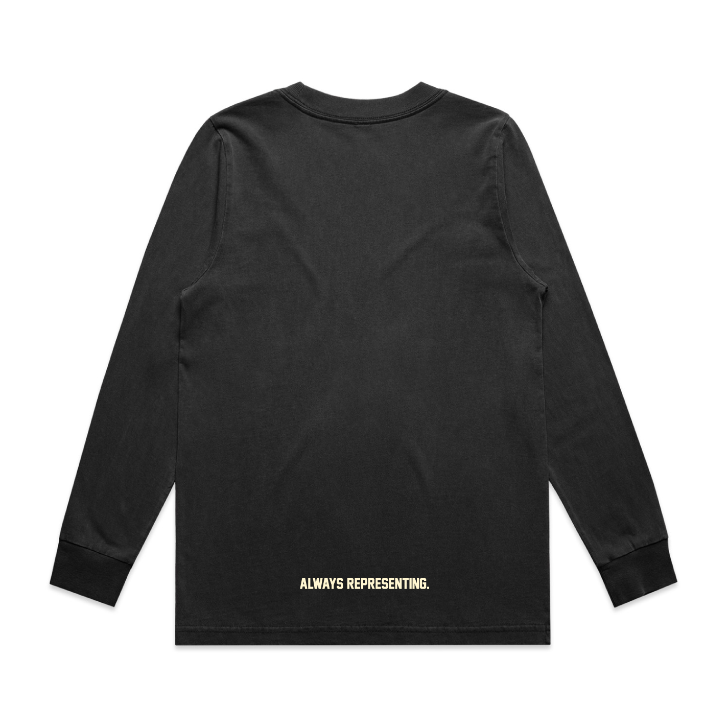 OPSC Long Sleeve Tee, Off Black