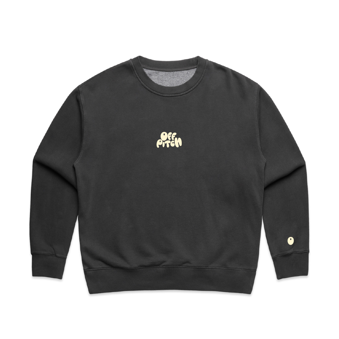 OffPitch Logo Sweatshirt - Off Black