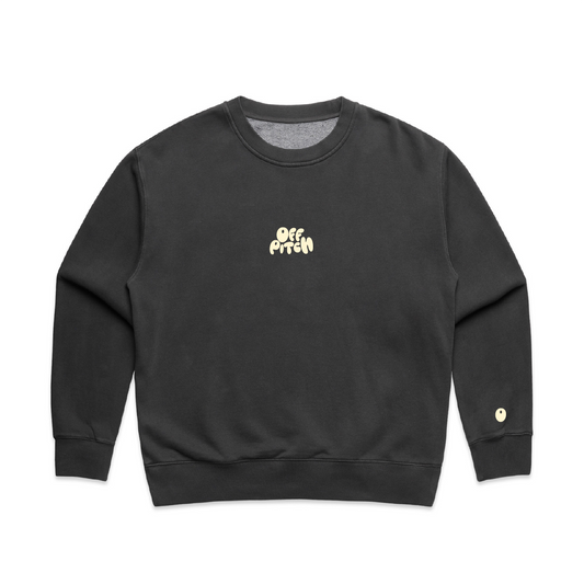 OffPitch Logo Sweatshirt - Off Black