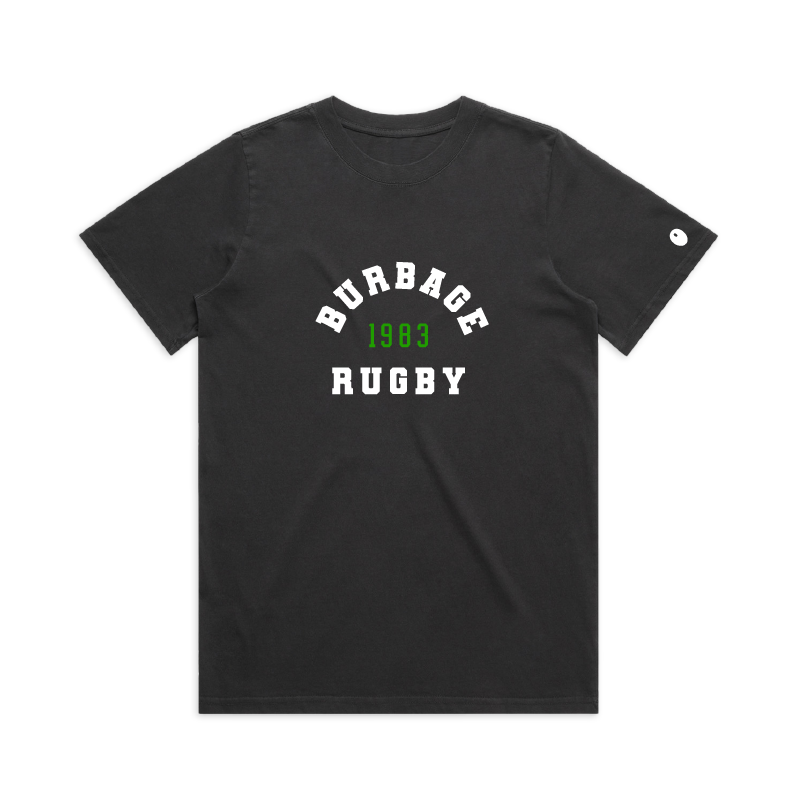 Burbage T-Shirt - Off Black