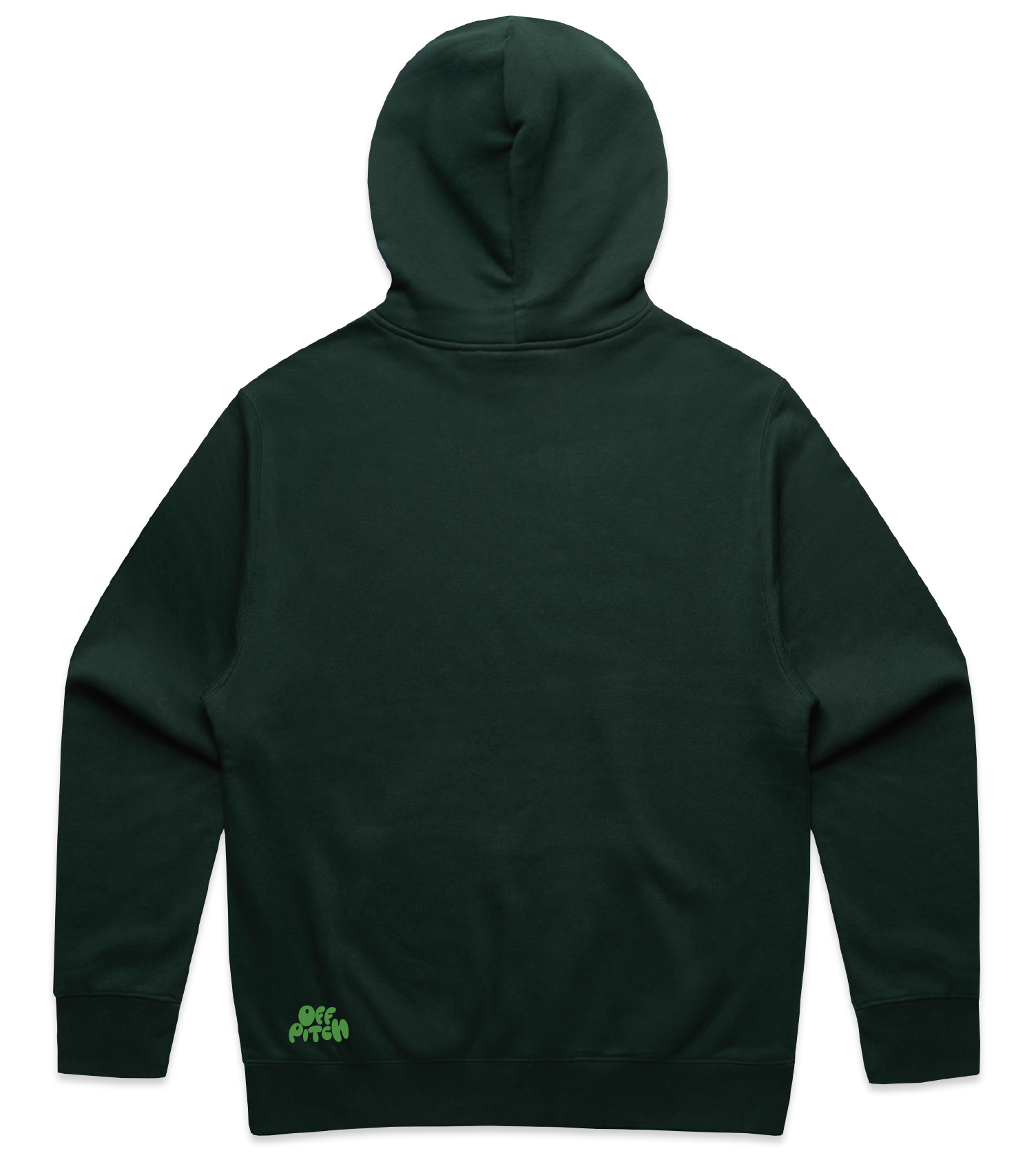 Leicestershire CCC Logo Hoodie - Bottle Green