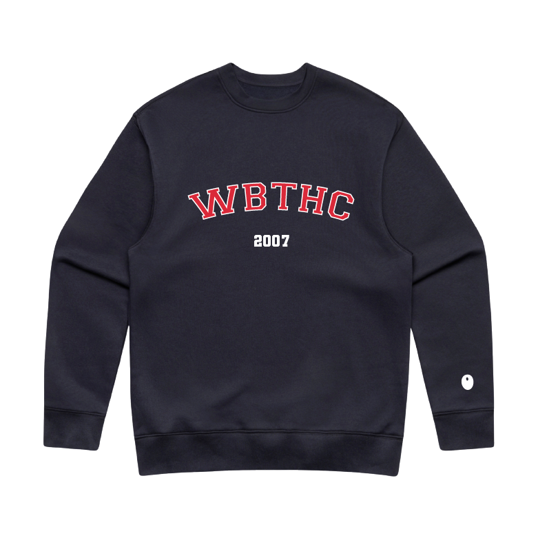 Whitley Bay & Tynemouth Sweatshirt - Black
