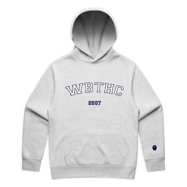 Whitley Bay & Tynemouth Hoodie - Light Grey