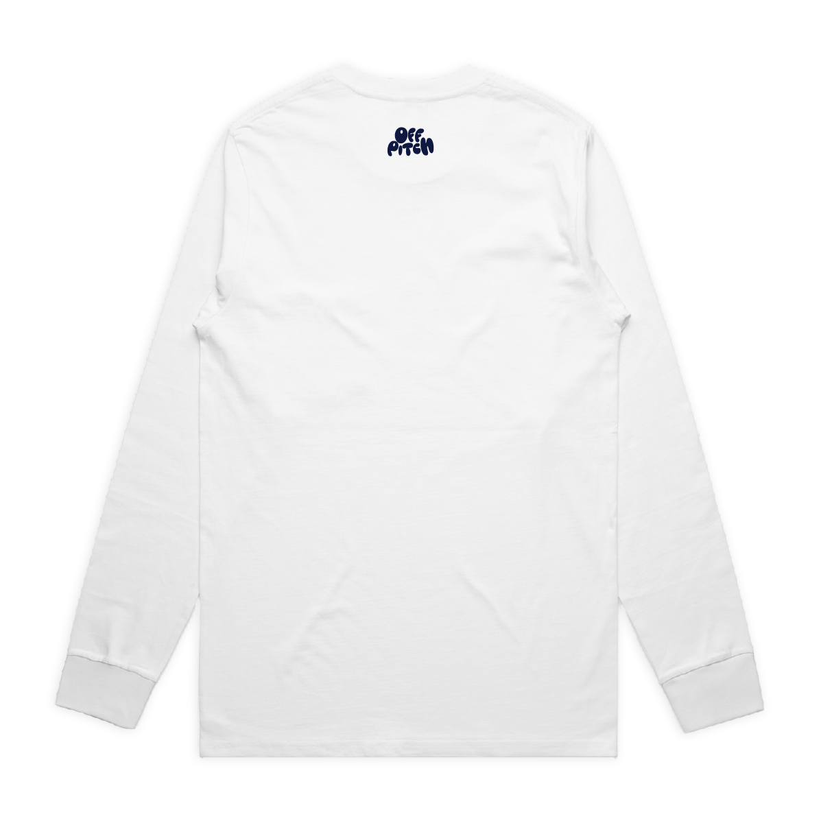 Whitley Bay & Tynemouth Long Sleeve T-Shirt - White