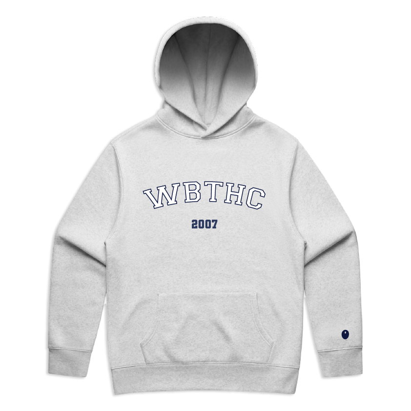 Whitley Bay & Tynemouth Hoodie - Light Grey
