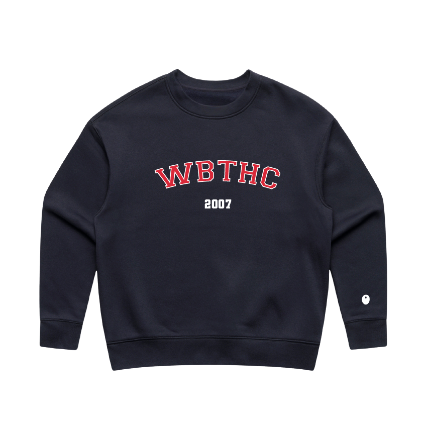 Whitley Bay & Tynemouth Sweatshirt - Black