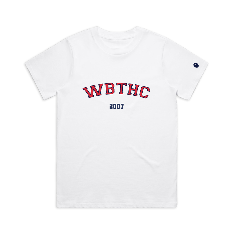 Whitley Bay & Tynemouth T-Shirt - White