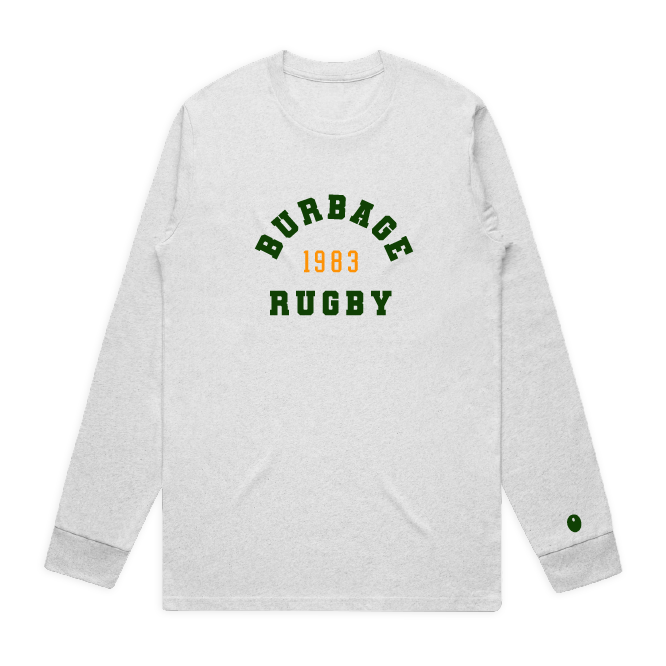 Burbage Long Sleeve T-Shirt - Light Grey