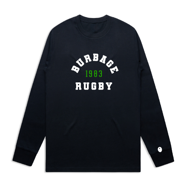 Burbage Long Sleeve T-Shirt - Navy
