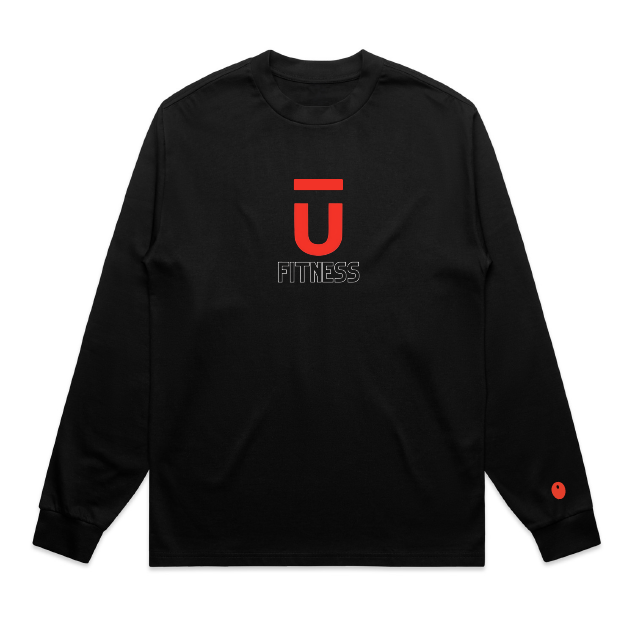 TU Fitness Long Sleeve T-Shirt - Black