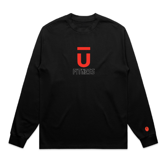 TU Fitness Long Sleeve T-Shirt - Black