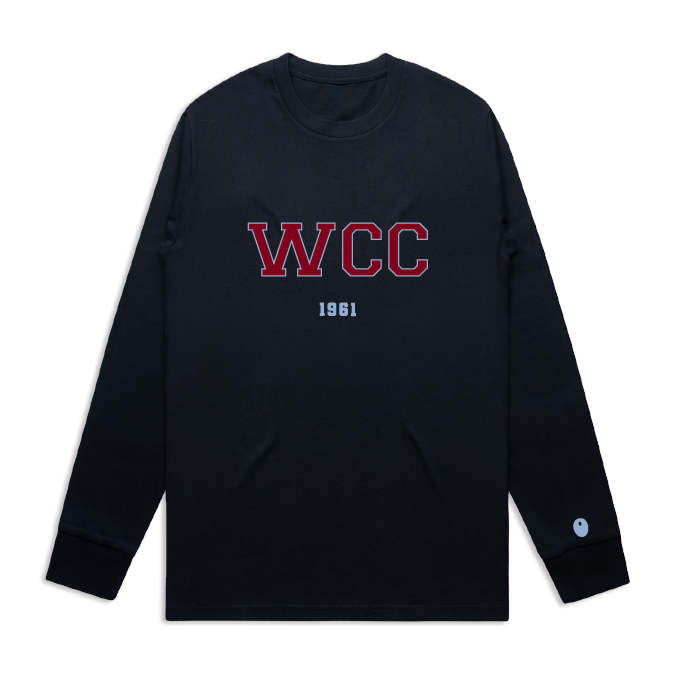 Woodbourne CC Long Sleeve T-Shirt - Navy