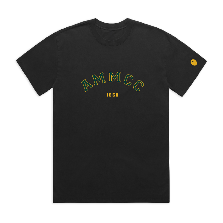 Ashorne & Moreton Morrell CC T-Shirt - Off Black