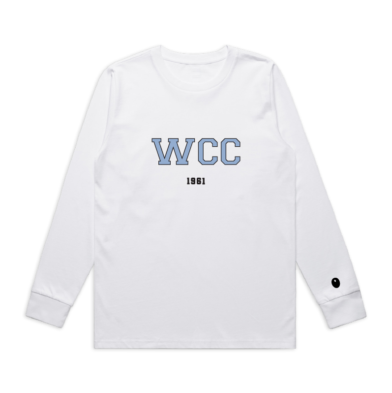 Woodbourne CC Long Sleeve T-Shirt - White
