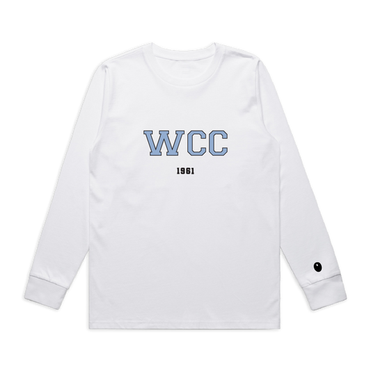 Woodbourne CC Long Sleeve T-Shirt - White