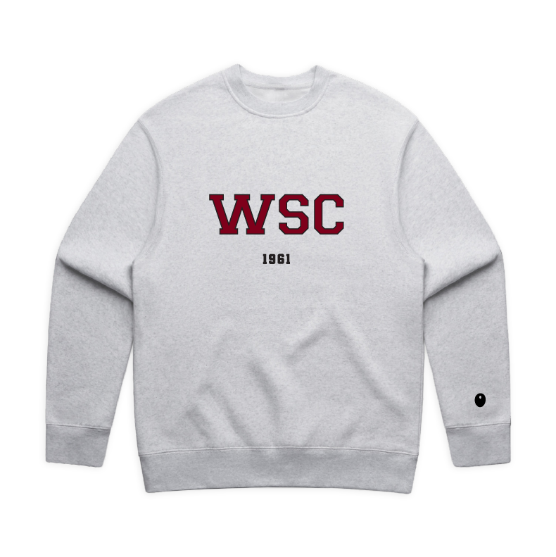 Woodbourne Sports Club Sweatshirt - Light Grey