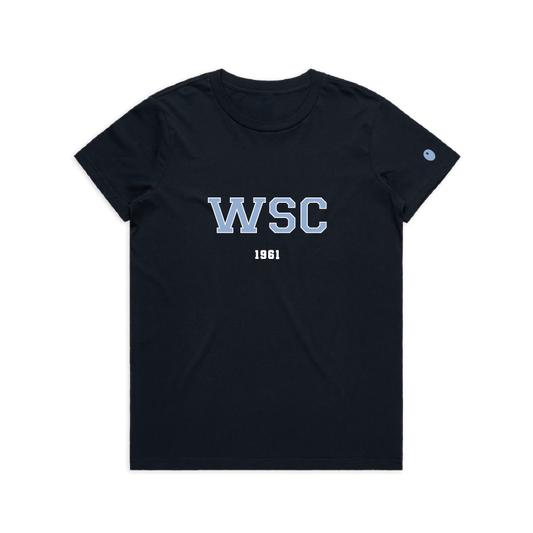 Woodbourne Sports Club T-Shirt - Navy / Blue